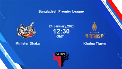 dhaka dominators vs khulna tigers match scorecard|MD vs KHT Live Score, 24th Match .